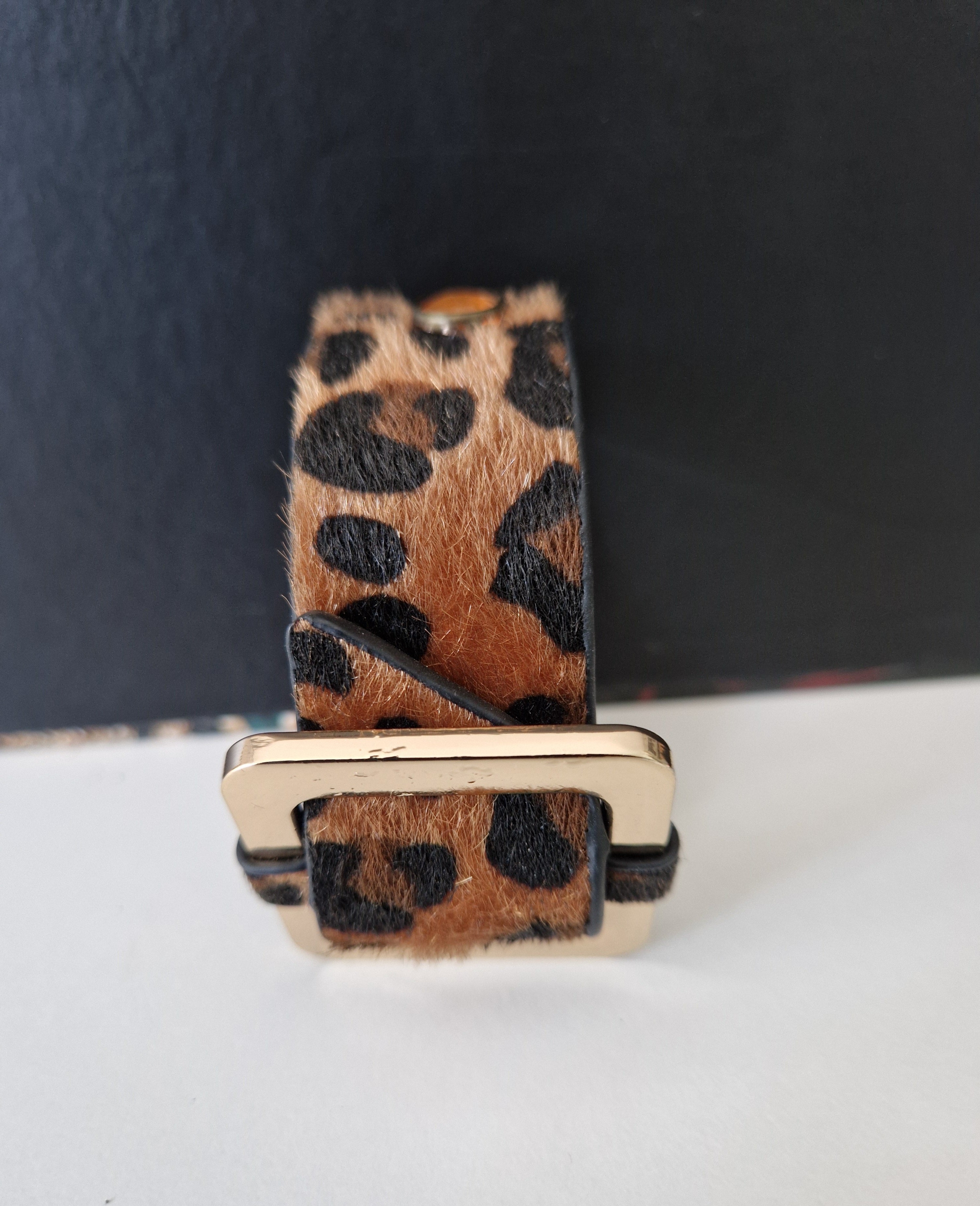 Manchette léopard
