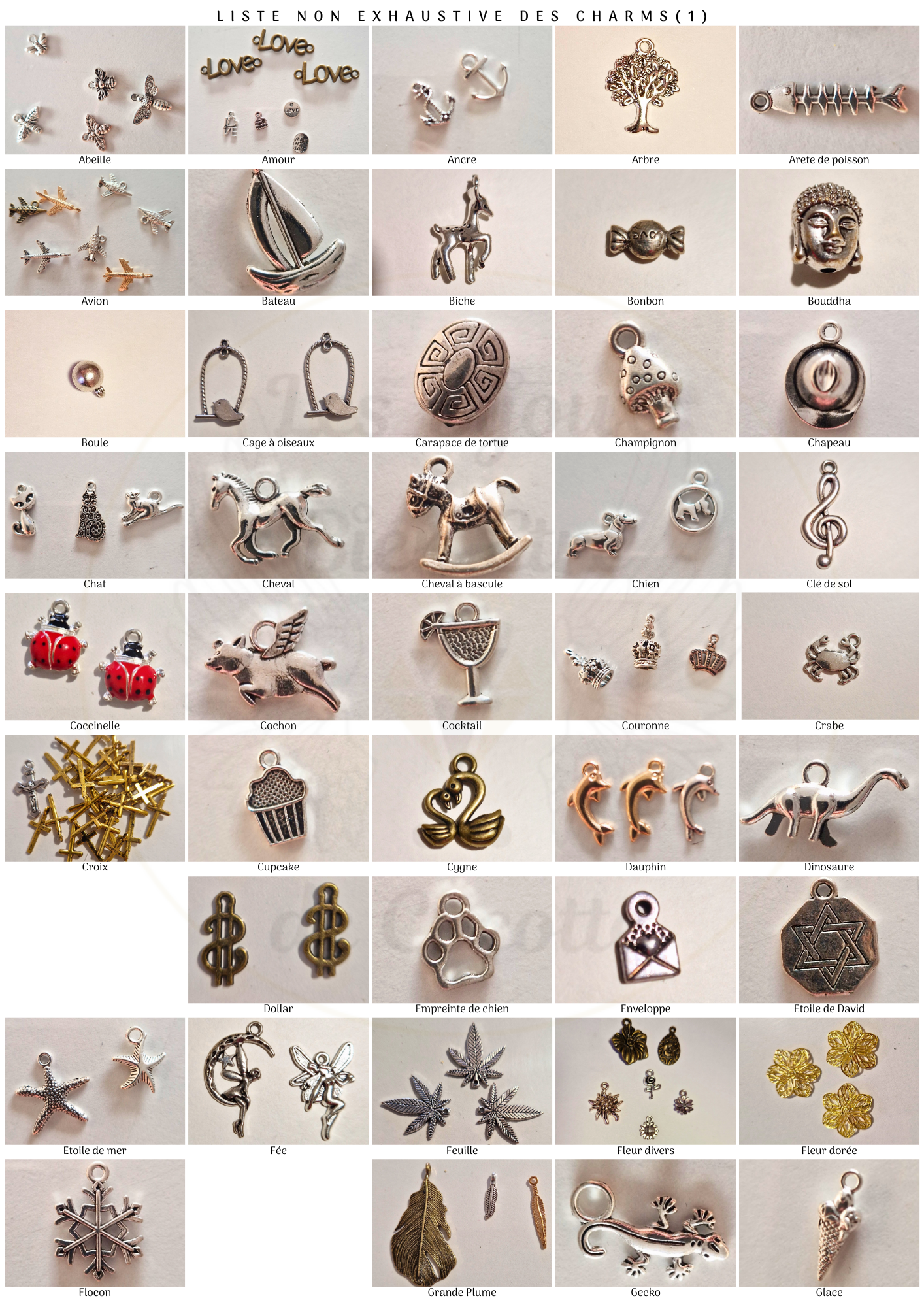 Boucles d'oreilles personnalisées