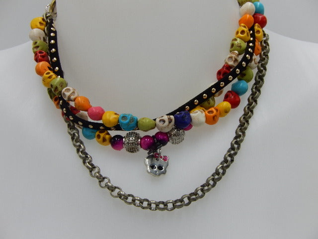 Collier calavera