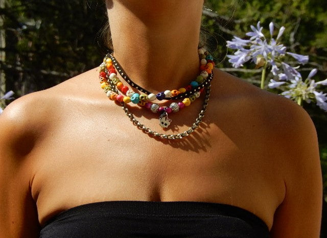 Collier calavera