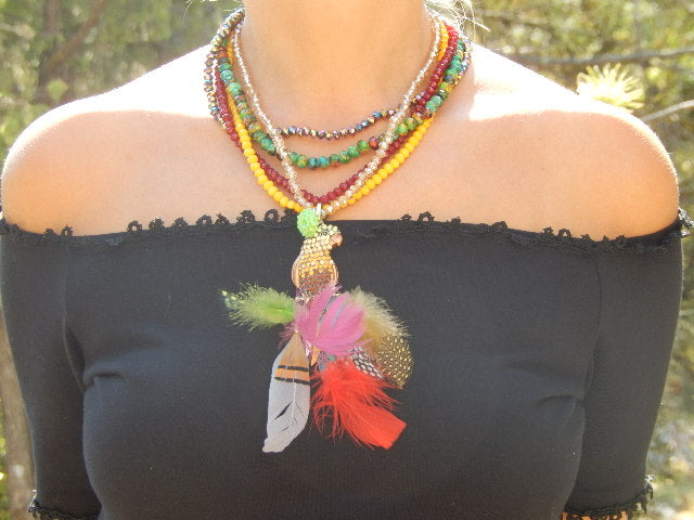 Collier perroquet
