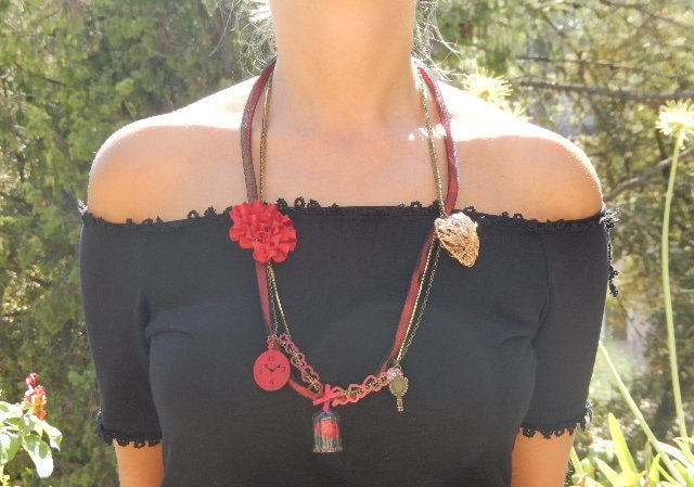 Sautoir la belle et la bête