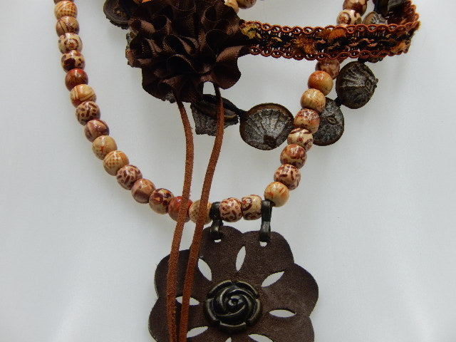 Collier bois
