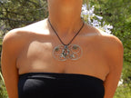 Collier anneaux nœud