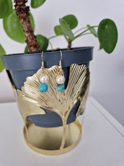 Boucles d'oreilles Turquoise