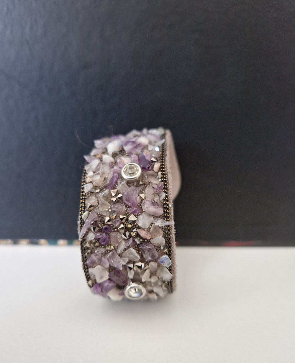 Manchette mauve