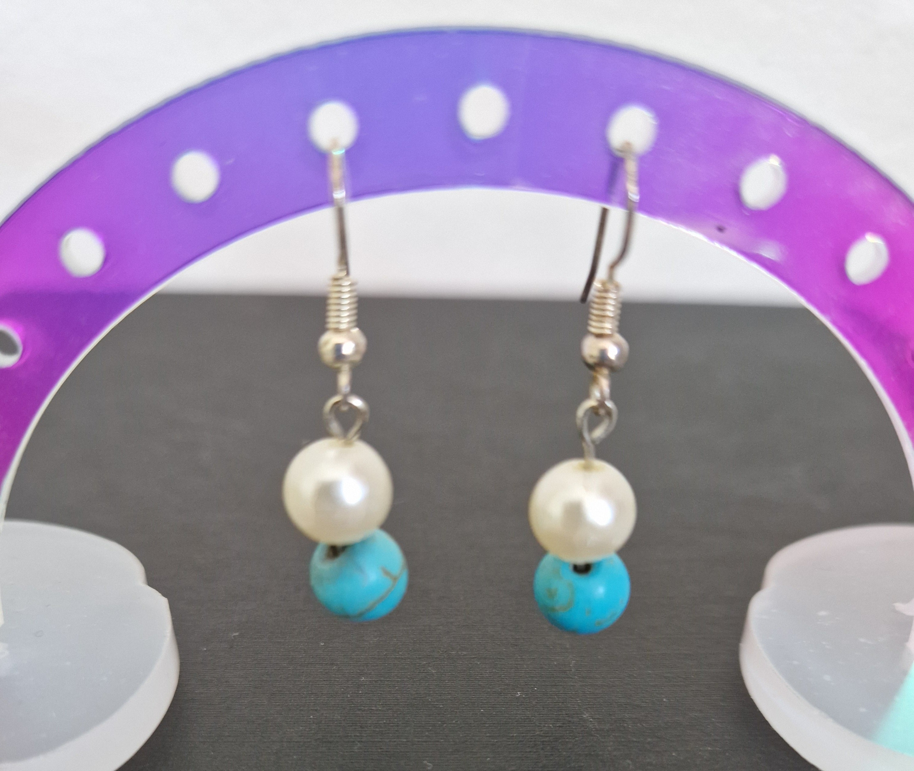 Boucles d'oreilles Turquoise