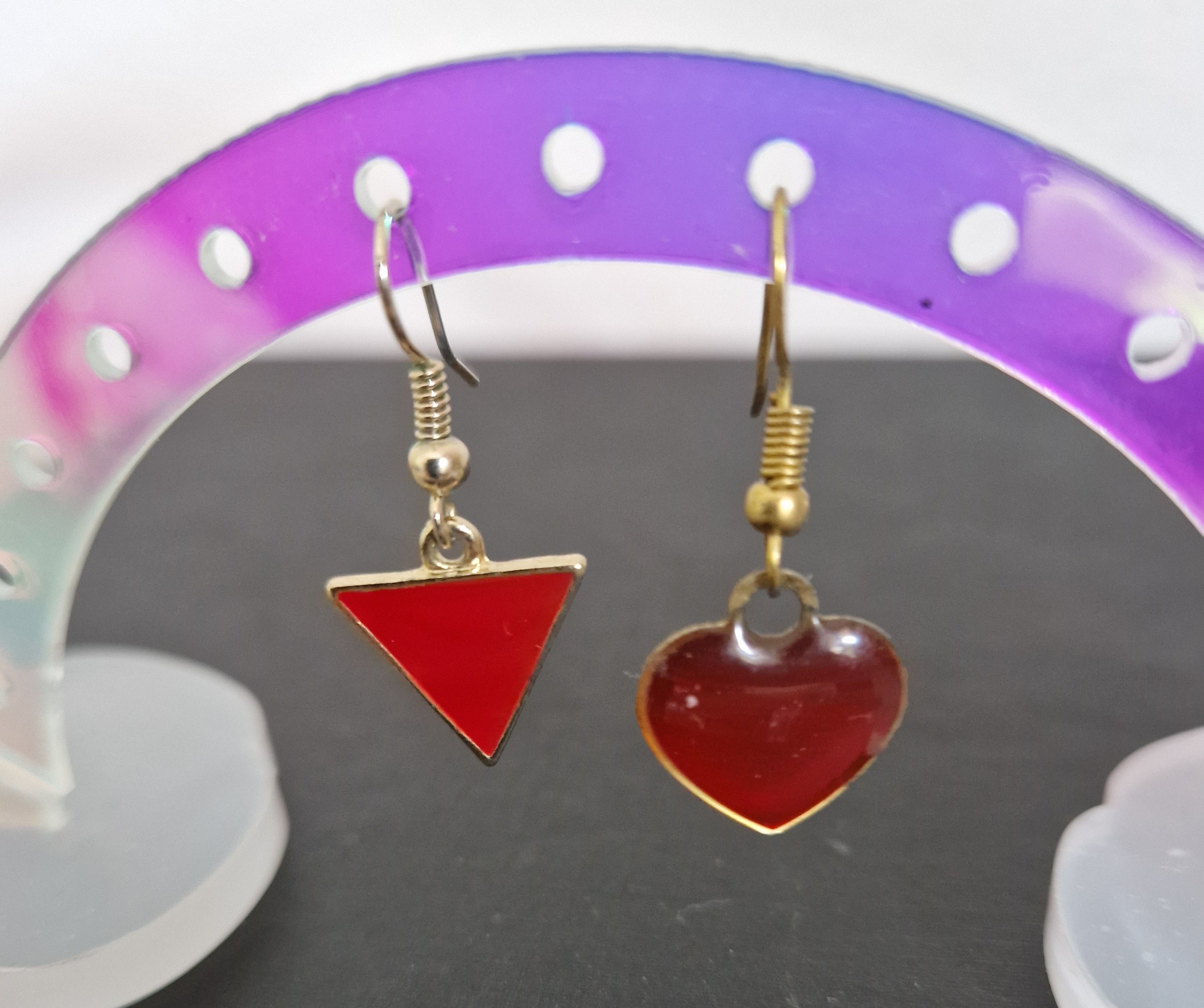 Boucles d'oreilles Coeur