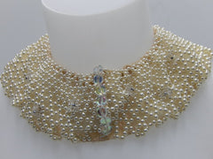 Collier fines perles de culture