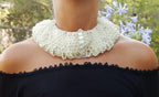 Collier fines perles de culture