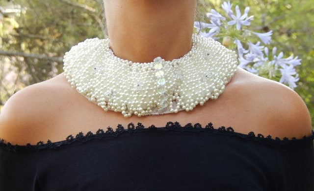 Collier fines perles de culture