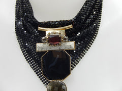 Collier en maille cow-boy