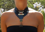 Collier en maille cow-boy