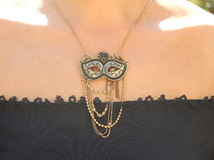 Collier masque vénitien