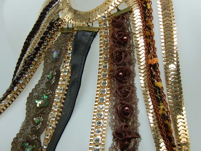 Collier lamelles