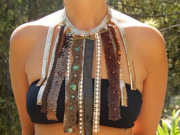 Collier lamelles