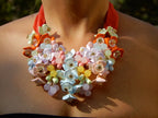 Collier pluie de fleurs